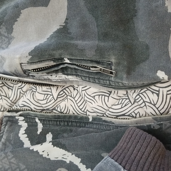 Quiksilver Quilted Camo Jacket Medium 5/6 - Picture 4 of 7